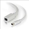 C2G 54415 DisplayPort cable 120.1" (3.05 m) Mini DisplayPort White1
