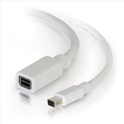 C2G 54415 DisplayPort cable 120.1" (3.05 m) Mini DisplayPort White1