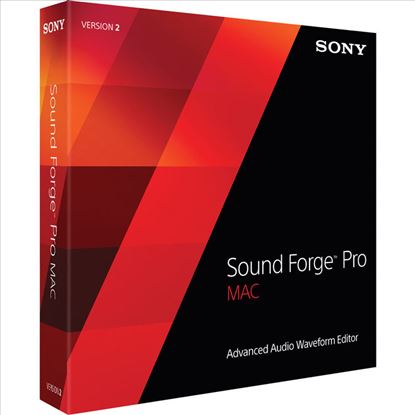 Sony Sound Forge Pro Mac 2.5 1 license(s)1