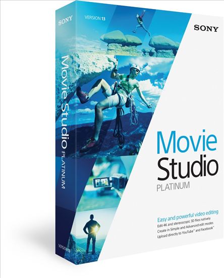 Sony Movie Studio 13 Platinum Academic1