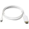 Unirise MDPHDMI-03F-MM video cable adapter 35.4" (0.9 m) Mini DisplayPort HDMI White1