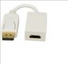 Oncore DPHDMI-ADPT video cable adapter DisplayPort HDMI White1