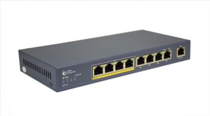 Amer Networks SD4P4U network switch Unmanaged Fast Ethernet (10/100) Power over Ethernet (PoE) Gray1