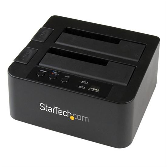 StarTech.com SDOCK2U33RE media duplicator HDD/SSD duplicator 1 copies Black1