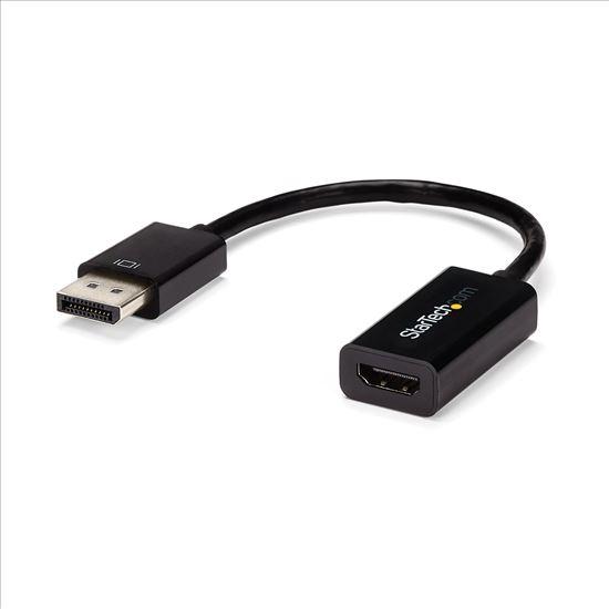 StarTech.com DP2HD4KS video cable adapter 5.91" (0.15 m) DisplayPort HDMI Type A (Standard) Black1