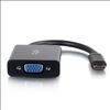 C2G 41350 video cable adapter 8" (0.203 m) HDMI VGA (D-Sub) Black3