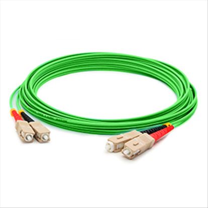 AddOn Networks 20m OM3 SC-LC fiber optic cable 787.4" (20 m) Green1