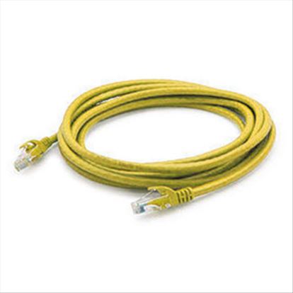 AddOn Networks 2.13m Cat6 RJ-45 networking cable Yellow 83.9" (2.13 m) U/UTP (UTP)1