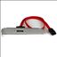 StarTech.com ESATAPLT18IN SATA cable 18" (0.457 m) SATA 7-pin eSATA Black, Red, Silver1