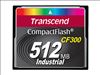 Transcend TS512MCF300 memory card 0.5 GB CompactFlash SLC1