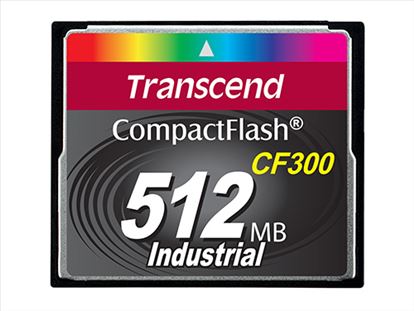 Transcend TS512MCF300 memory card 0.5 GB CompactFlash SLC1