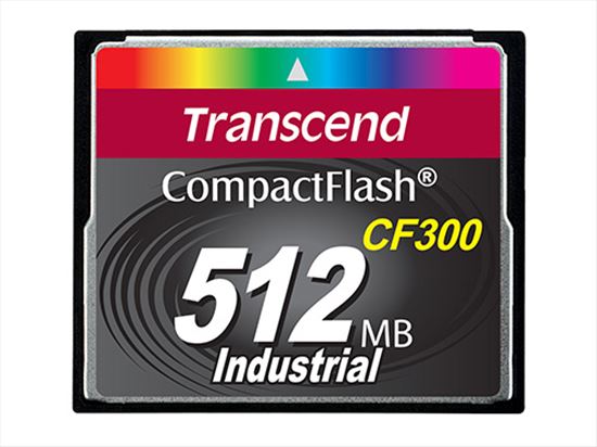 Transcend TS512MCF300 memory card 0.5 GB CompactFlash SLC1