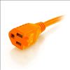 C2G 48074 power cable Orange 300" (7.62 m) NEMA 5-15P NEMA 5-15R2