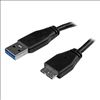 StarTech.com USB3AUB15CMS USB cable 5.91" (0.15 m) USB 3.2 Gen 1 (3.1 Gen 1) USB A Micro-USB B Black1