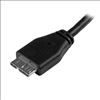 StarTech.com USB3AUB15CMS USB cable 5.91" (0.15 m) USB 3.2 Gen 1 (3.1 Gen 1) USB A Micro-USB B Black3