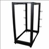 StarTech.com 4POSTRACK25U rack cabinet 25U Freestanding rack Black2