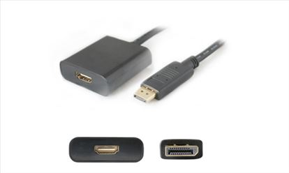 AddOn Networks Displayport - HDMI 7.87" (0.2 m) HDMI Type A (Standard) Black1