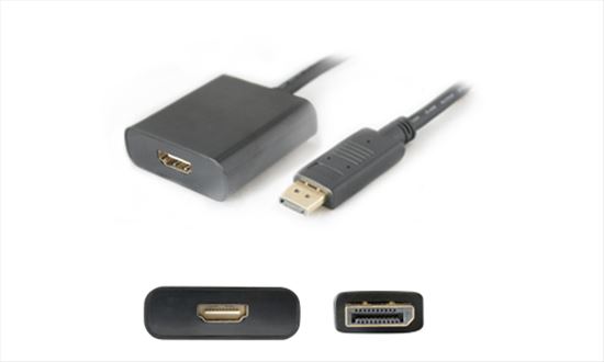 AddOn Networks Displayport - HDMI 7.87" (0.2 m) HDMI Type A (Standard) Black1