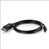 C2G 54300 DisplayPort cable 35.8" (0.91 m) Mini DisplayPort Black1