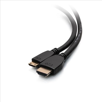 C2G 50617 HDMI cable 19.7" (0.5 m) HDMI Type A (Standard) HDMI Type C (Mini) Black1