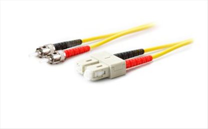 AddOn Networks 5m ST/SC SMF fiber optic cable 196.9" (5 m) Yellow1