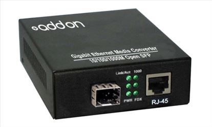 AddOn Networks 1000BTX-SPF network media converter 1000 Mbit/s Black1