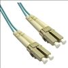 AddOn Networks LC - LC, LOMM, OM4, 10m fiber optic cable 393.7" (10 m) OFC Turquoise1