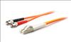 AddOn Networks ST - LC, 10m fiber optic cable 393.7" (10 m) Orange1