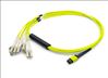 AddOn Networks ADD-MPO-4LC15M9SMF fiber optic cable 590.6" (15 m) MPO/MTP LC OS1 Yellow1