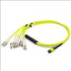 AddOn Networks ADD-MPO-6LC5M9SMF fiber optic cable 196.9" (5 m) LC MPO/MTP OS1 Yellow1