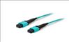 AddOn Networks MPO to MPO, 20m fiber optic cable 787.4" (20 m) MPO/MTP OFNP Blue1