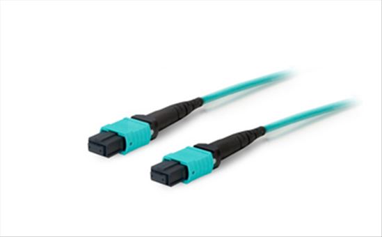 AddOn Networks MPO to MPO, 50m fiber optic cable 1968.5" (50 m) MPO/MTP OFNP Blue1