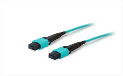 AddOn Networks MPO to MPO, 5m fiber optic cable 196.9" (5 m) MPO/MTP OFNP Blue1