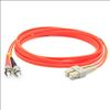 AddOn Networks 3m ST-LC fiber optic cable 118.1" (3 m) OM1 Orange1