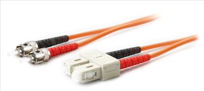 AddOn Networks 10m MMF ST/SC fiber optic cable 393.7" (10 m) Orange1