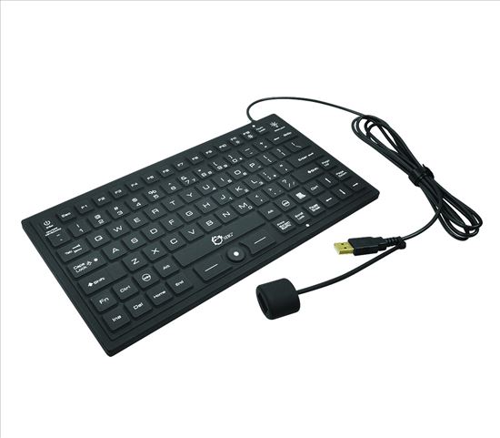 Siig JK-US0911-S1 keyboard USB QWERTY Black1