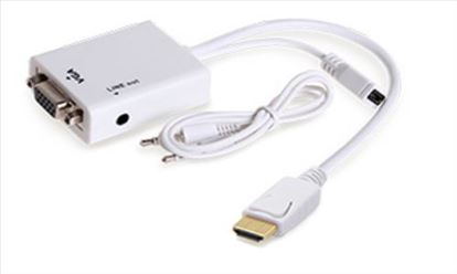 AddOn Networks HDMI2VGAA video cable adapter White1