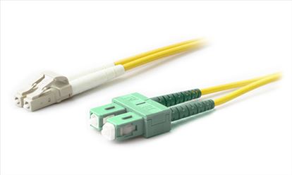 AddOn Networks 15M LC-SC/APC SMF 9/125 fiber optic cable 590.6" (15 m) Yellow1