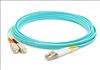 AddOn Networks 5m ST/LC OM3 fiber optic cable 196.9" (5 m) Blue1