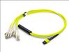 AddOn Networks 10m MPO - 4xLC fiber optic cable 393.7" (10 m) MPO/MTP LC OS1 Yellow1