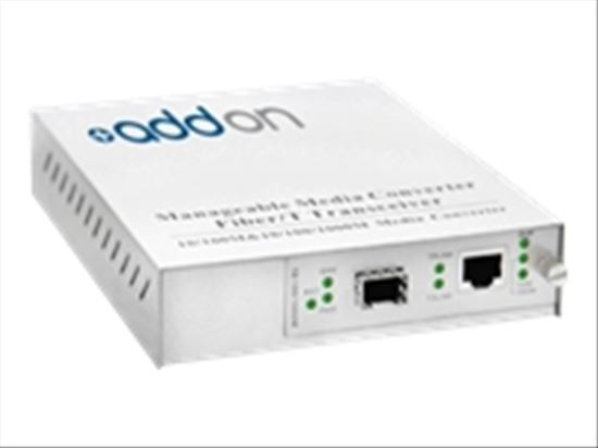 AddOn Networks ADD-MGMC-SX-5SC network media converter 1000 Mbit/s 850 nm Multi-mode White1