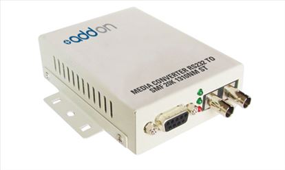 AddOn Networks ADD-RS232-2ST serial converter/repeater/isolator RS-232 Fiber (ST)1