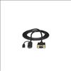 StarTech.com HD2VGAMM10 video cable adapter 118.1" (3 m) VGA (D-Sub) HDMI + Micro USB Black2