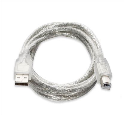 SYBA CL-CAB20043 USB cable 72" (1.83 m) USB 2.0 USB A USB B Silver1