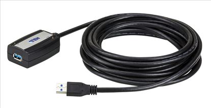 ATEN UE350A USB cable 196.9" (5 m) USB 3.2 Gen 1 (3.1 Gen 1) USB A Black1