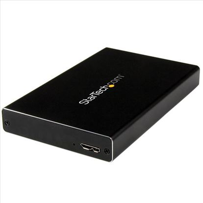 StarTech.com UNI251BMU33 storage drive enclosure HDD/SSD enclosure Black 2.5"1