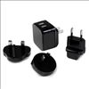 StarTech.com USB2PACBK mobile device charger Black Indoor5