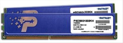 Patriot Memory 8GB DDR3 PC3-10600 Kit memory module 2 x 4 GB 1333 MHz1