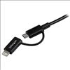 StarTech.com LTUB1MBK USB cable 39.4" (1 m) USB 2.0 USB A Micro-USB B Black5