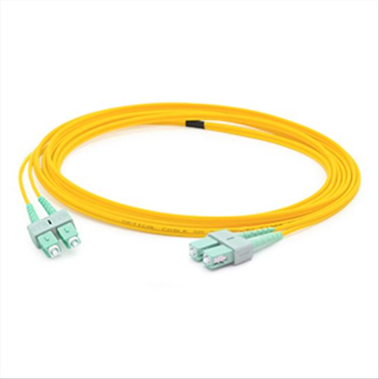 AddOn Networks ADD-ASC-ASC-2M9SMF fiber optic cable 78.7" (2 m) SC/APC OS1 Yellow1